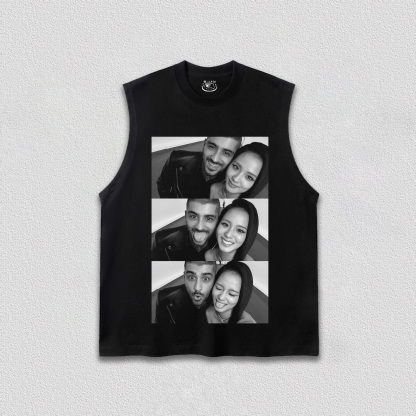 JISOO&ZAYN  EYESCLOSED TEE