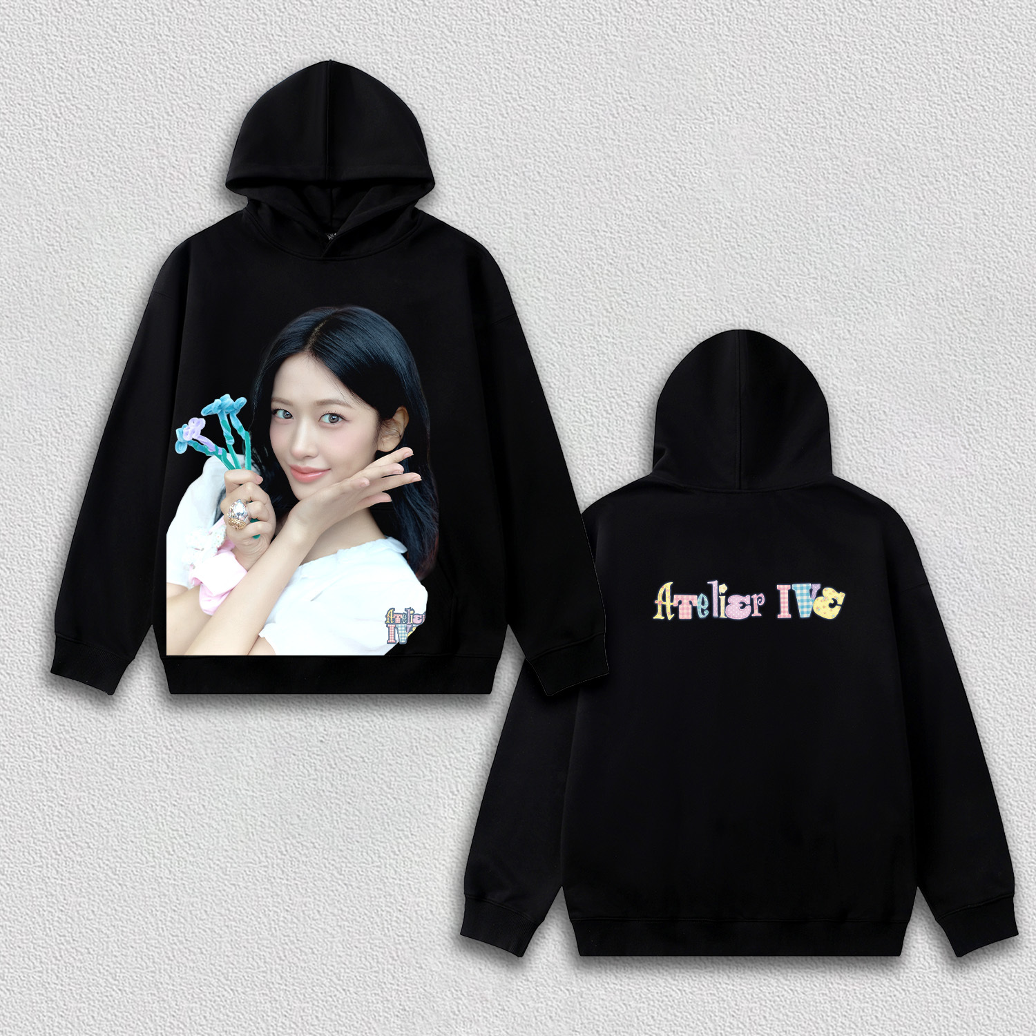 ATELIER IVE  An Yu-jin HOODIES