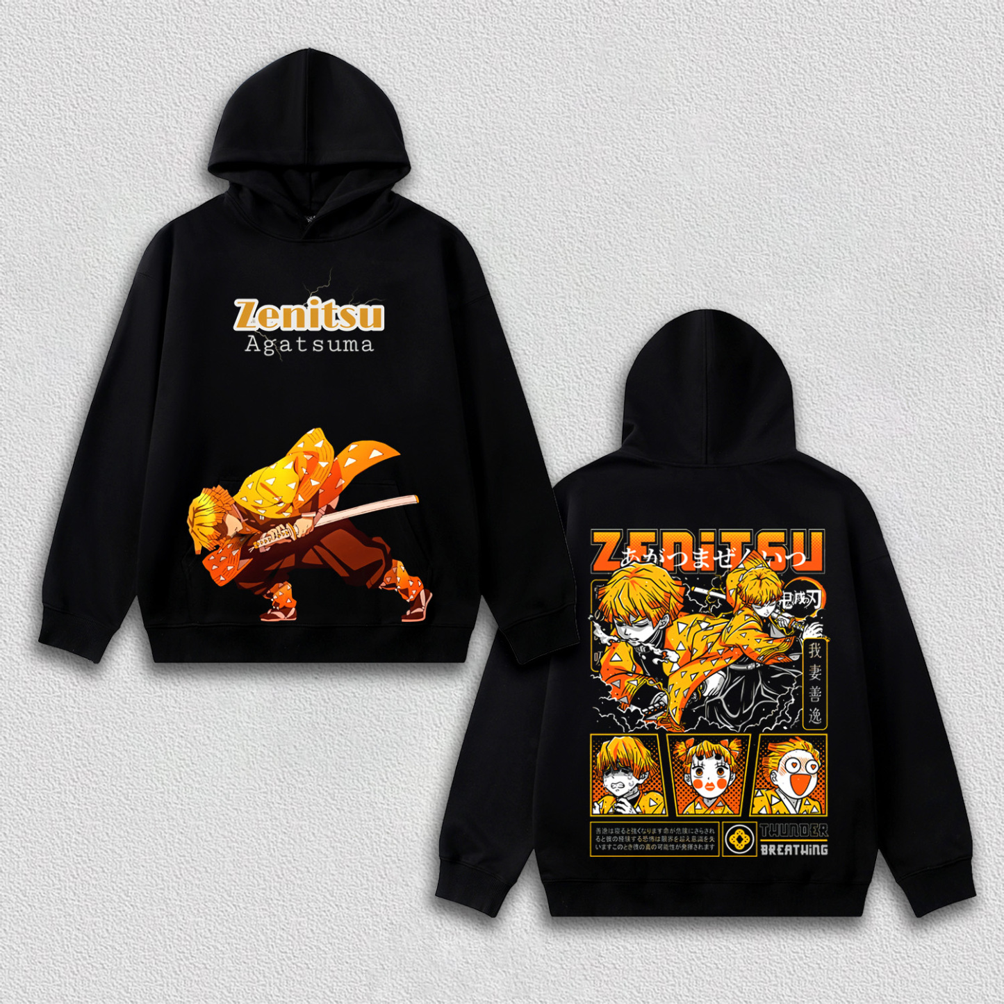 Agatsuma Zenitsu V26 HOODIES