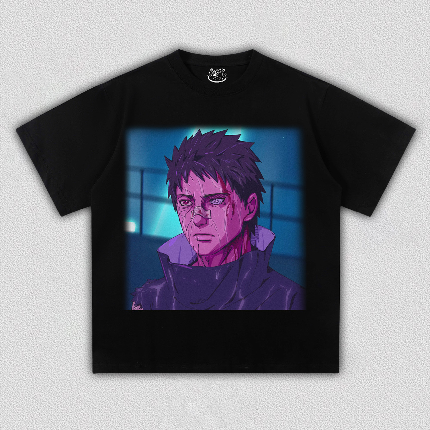 Art Illustration&Uchiha Obito TEE