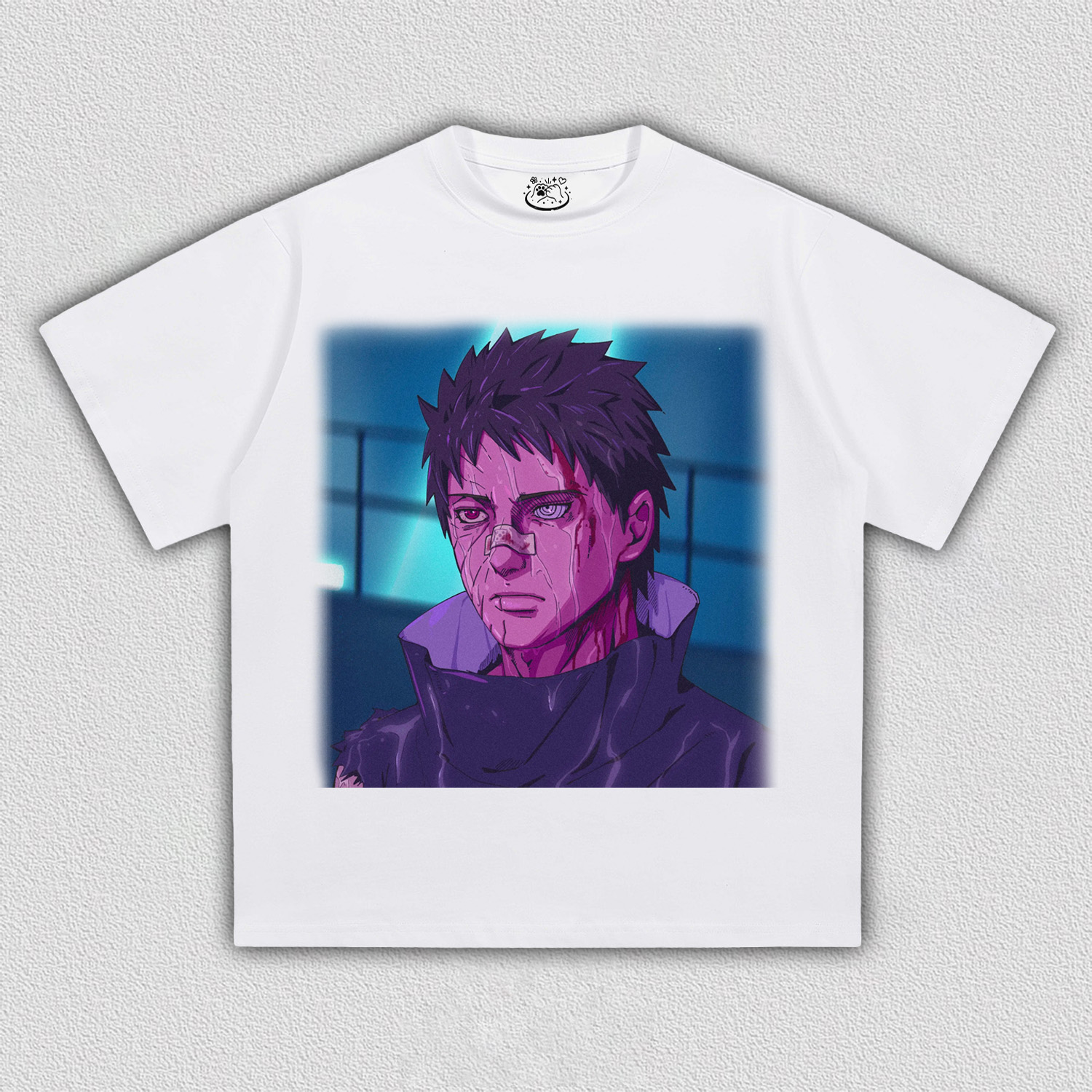 Art Illustration&Uchiha Obito TEE