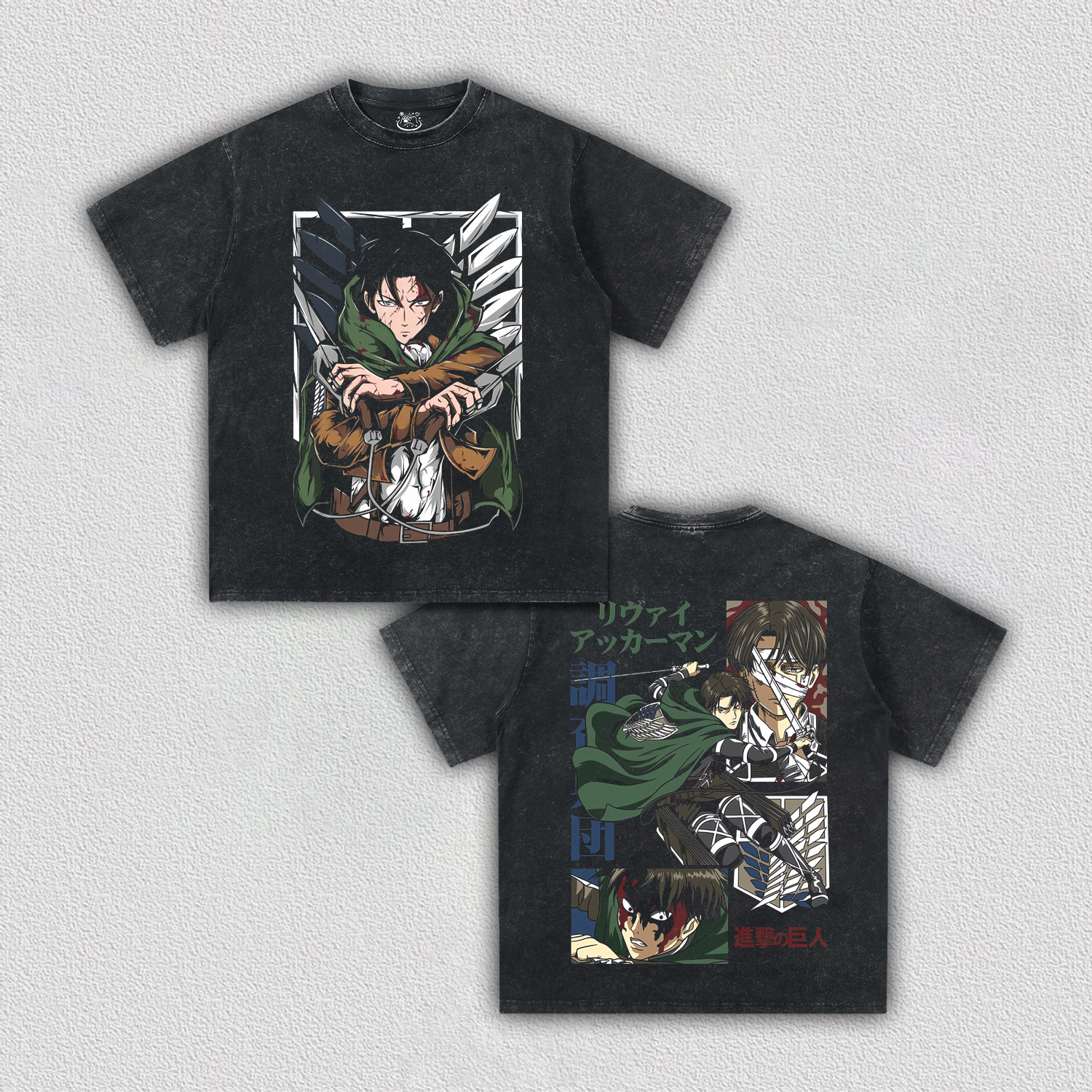Attack on Titan Levi Ackerman V1 TEE