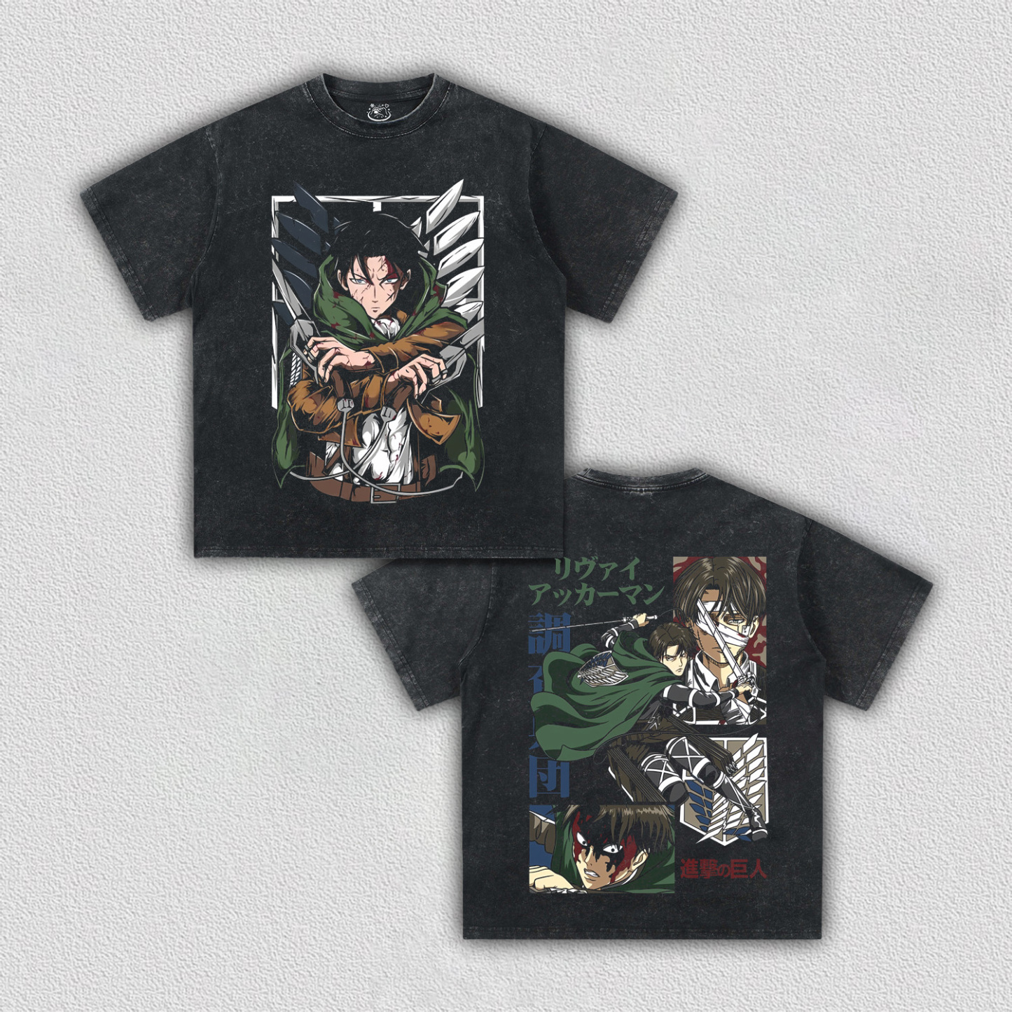 Attack on Titan Levi Ackerman V1 TEE