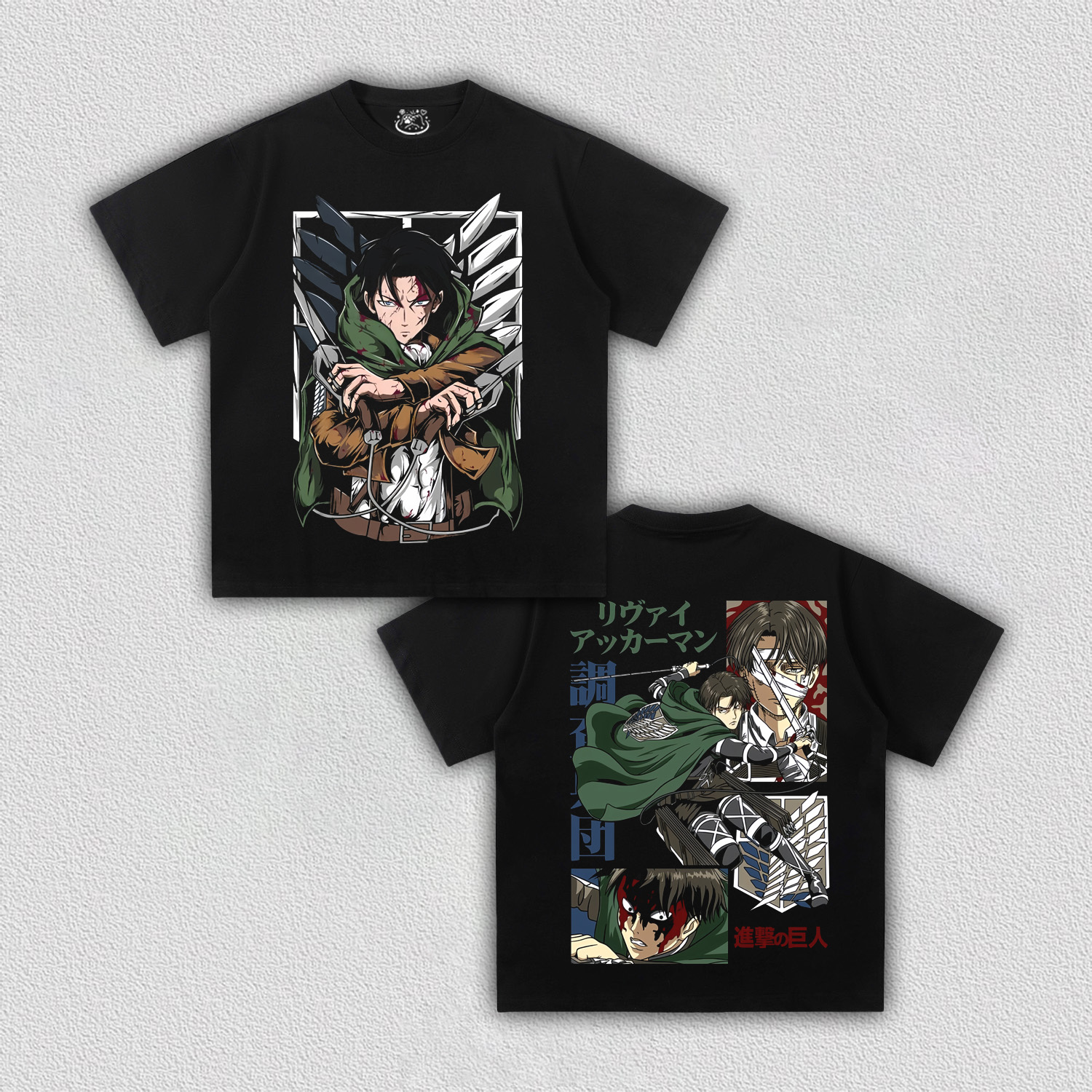 Attack on Titan Levi Ackerman V1 TEE
