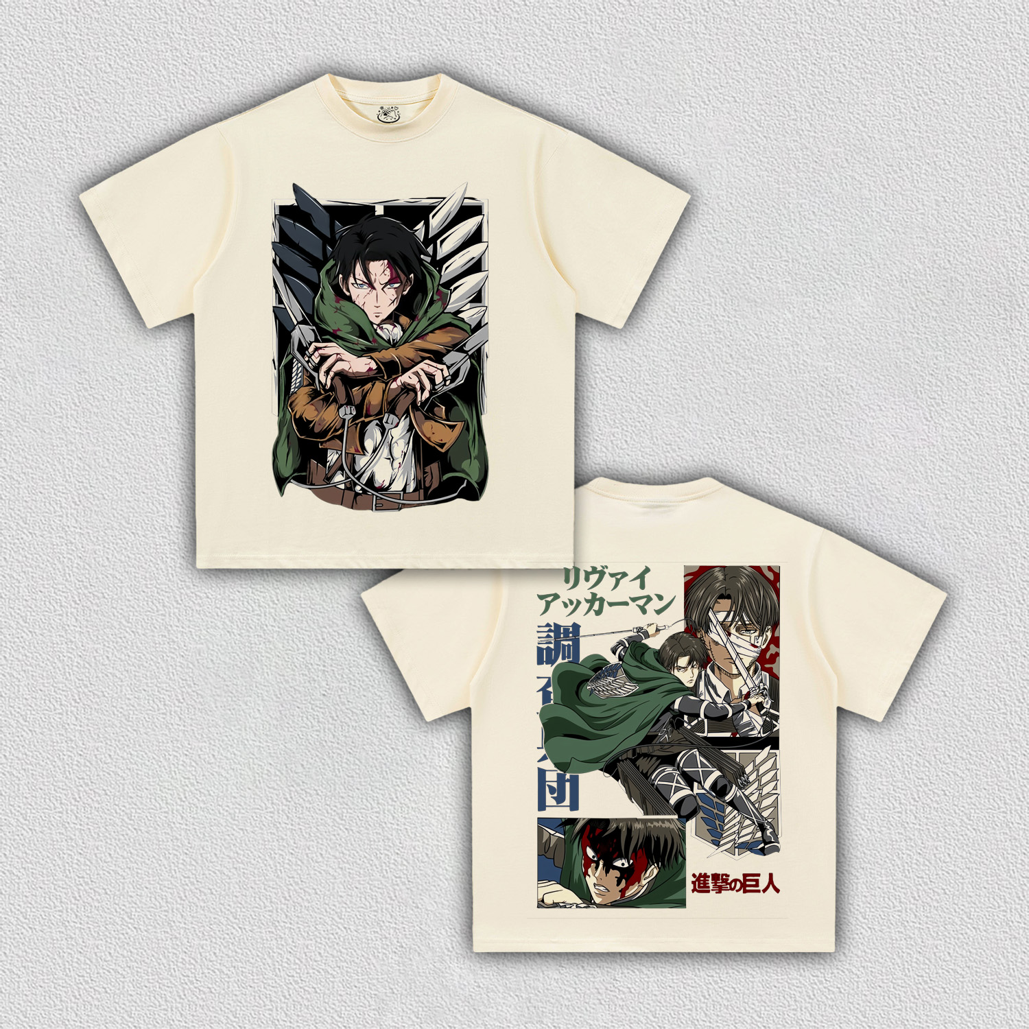 Attack on Titan Levi Ackerman V1 TEE