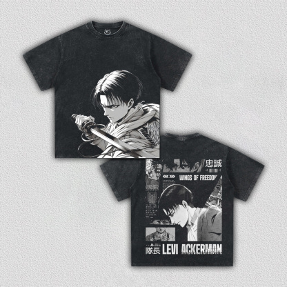 Attack on Titan Levi Ackerman V2 TEE