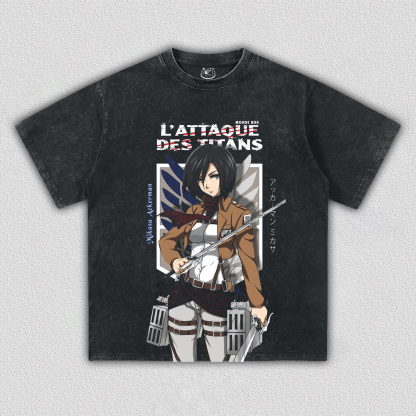 Attack on Titan Mikasa·Ackerman V1 TEE