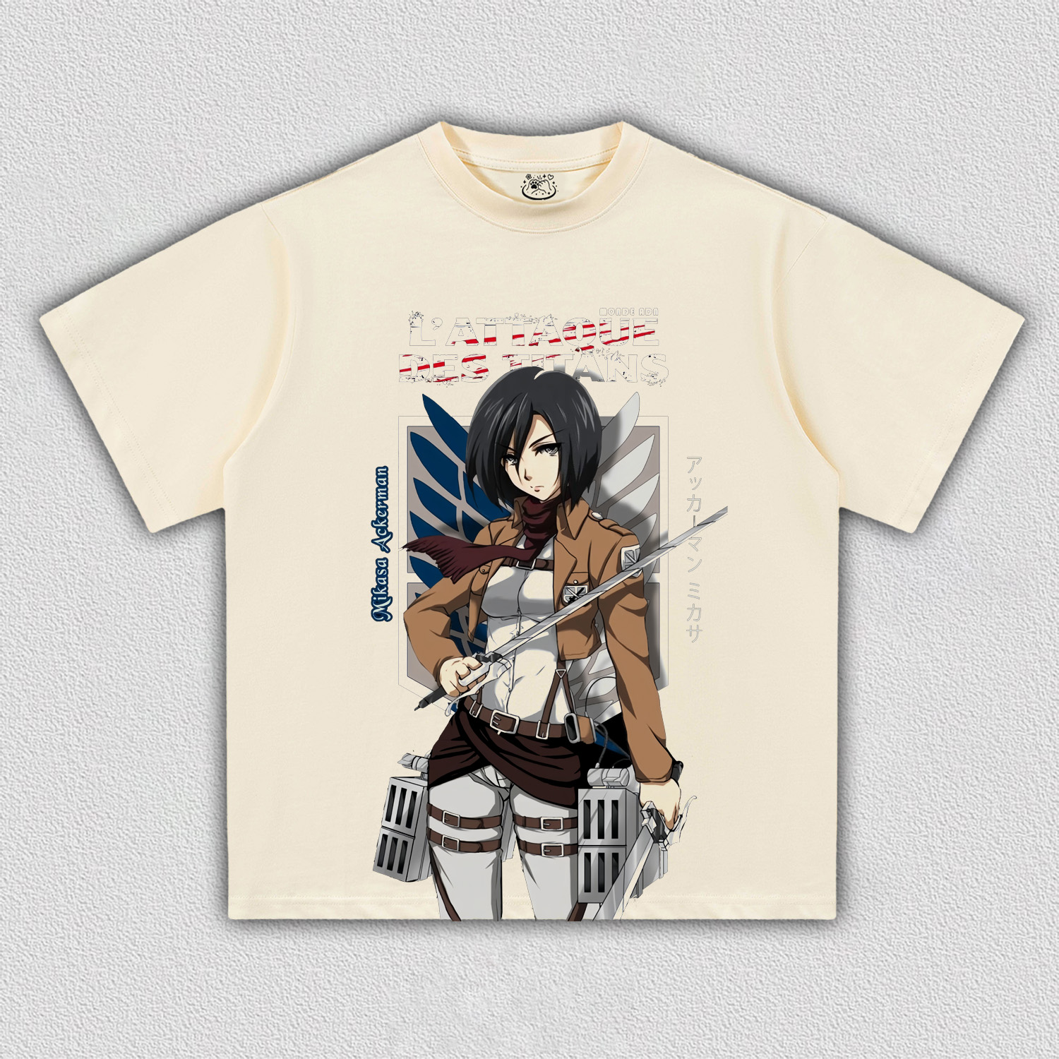 Attack on Titan Mikasa·Ackerman V1 TEE