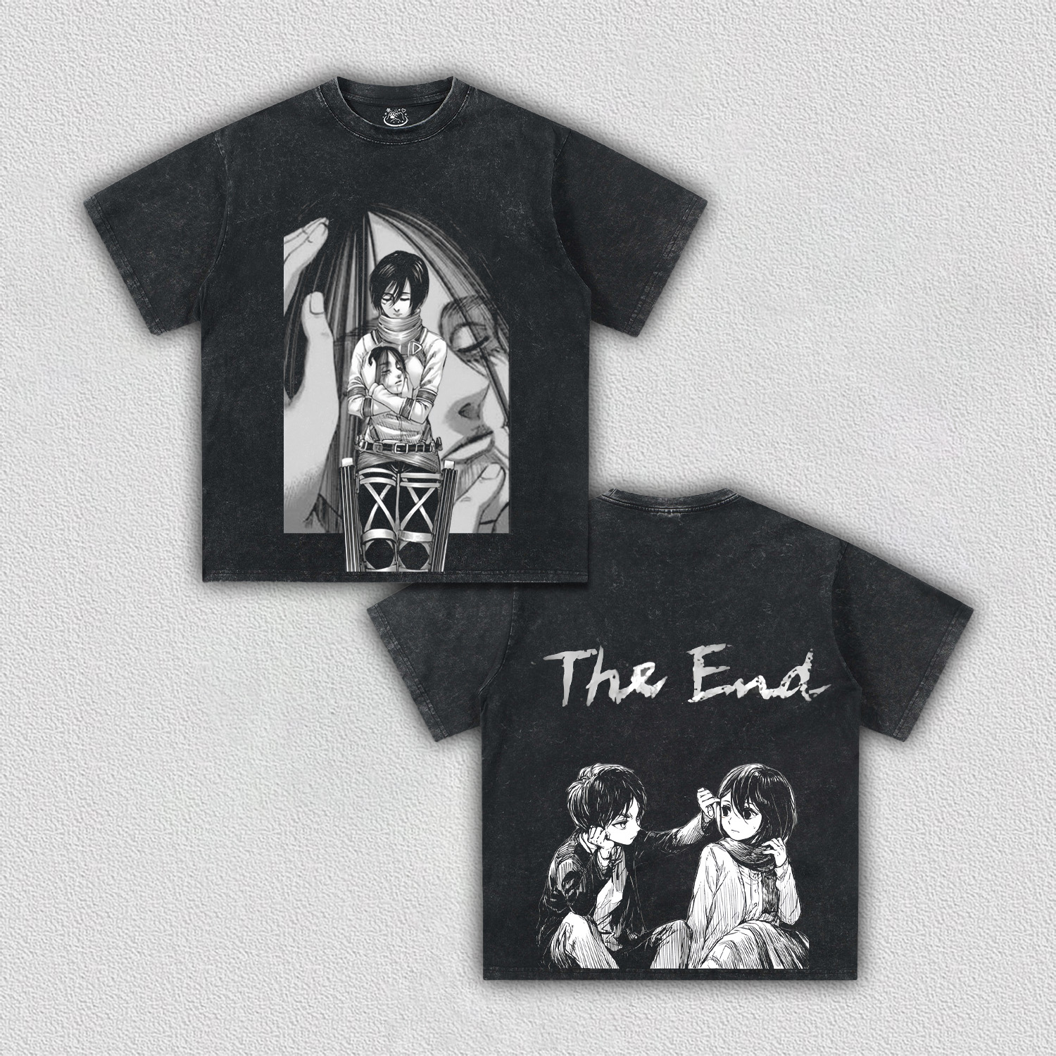 Attack on Titan Mikasa&Jaeger TEE