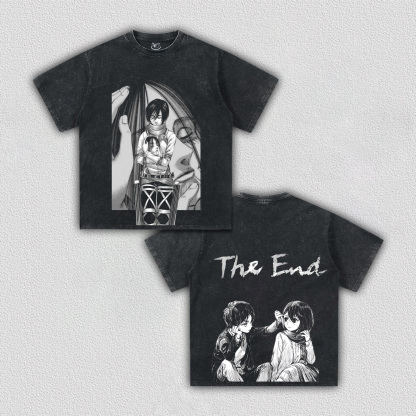 Attack on Titan Mikasa&Jaeger TEE