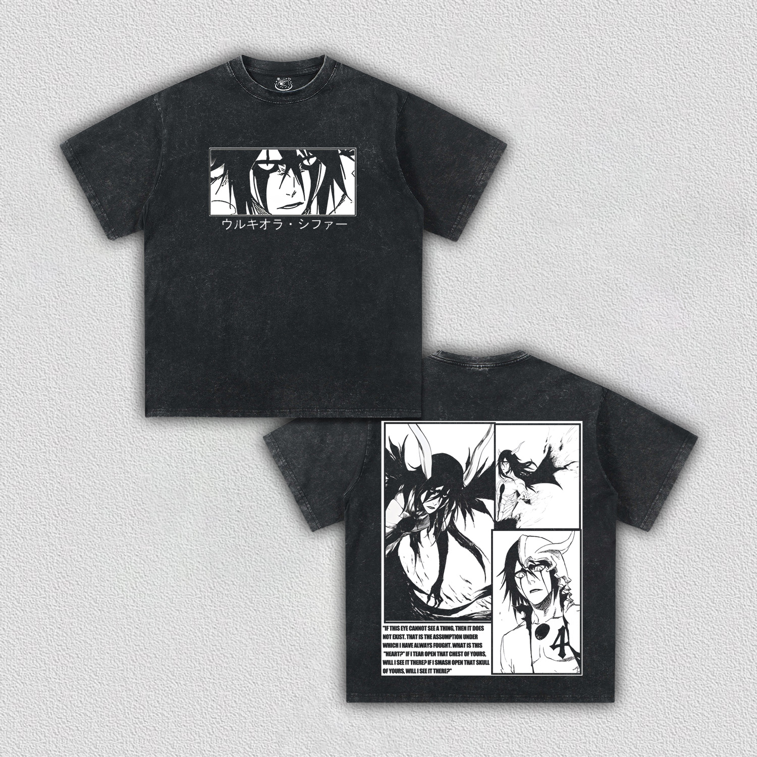 BLEACH Ulquiorra cifer V2 TEE