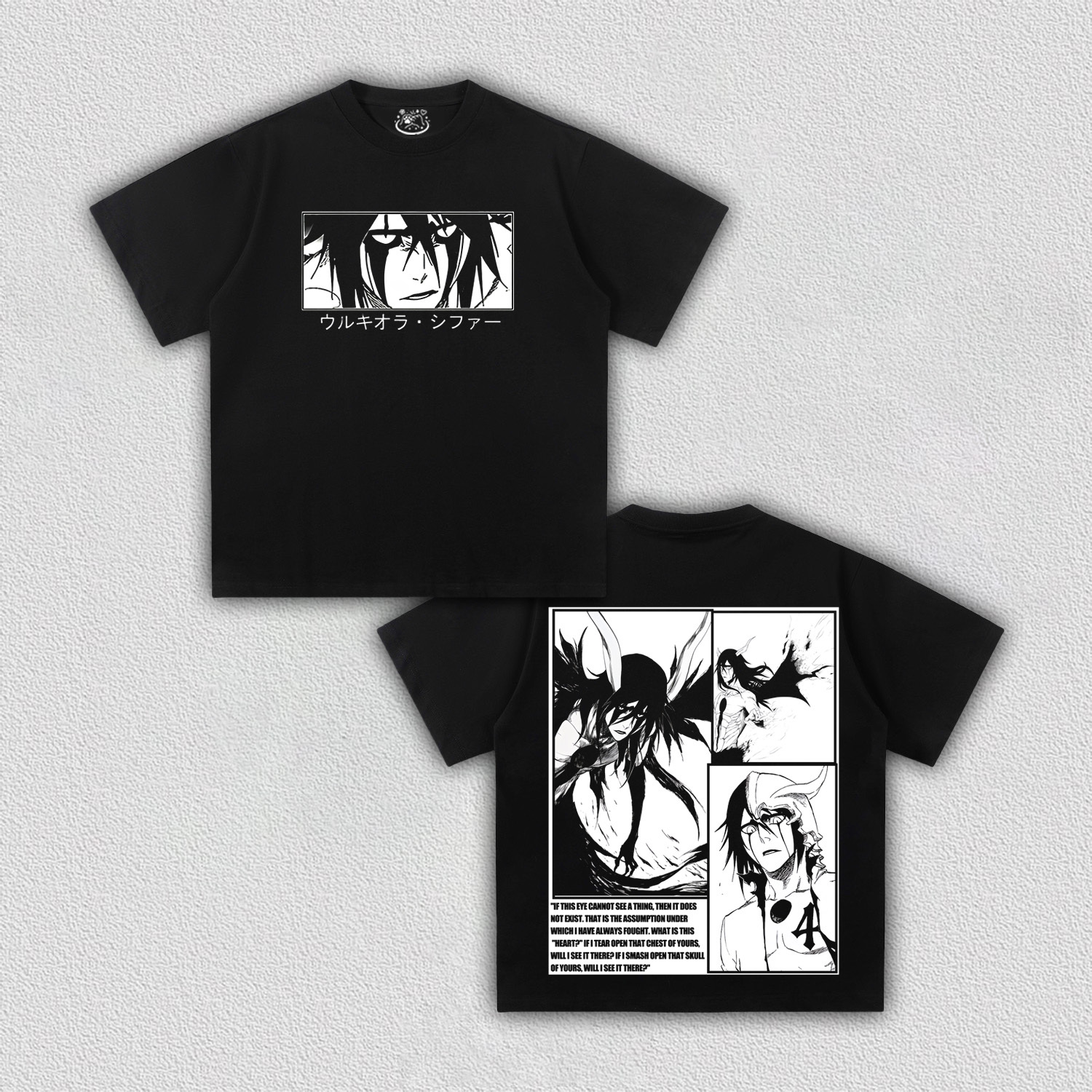 BLEACH Ulquiorra cifer V2 TEE