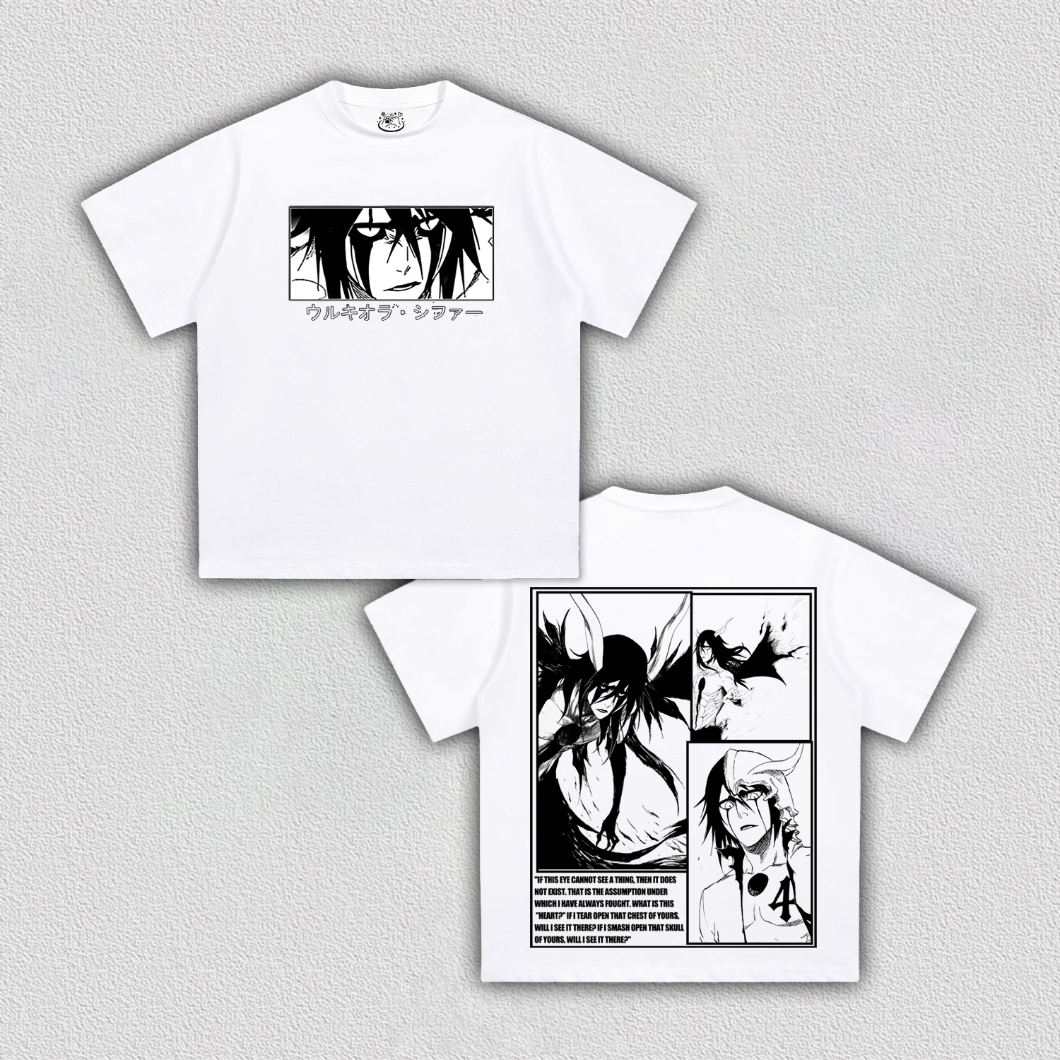 BLEACH Ulquiorra cifer V2 TEE