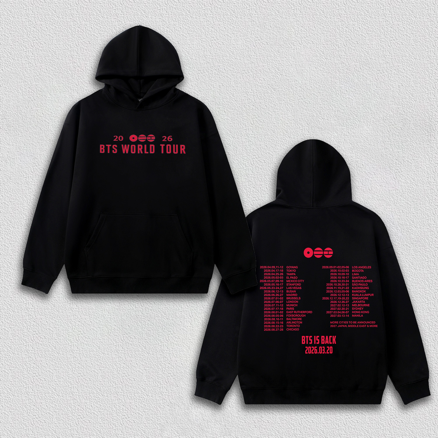 BTS HOODIES