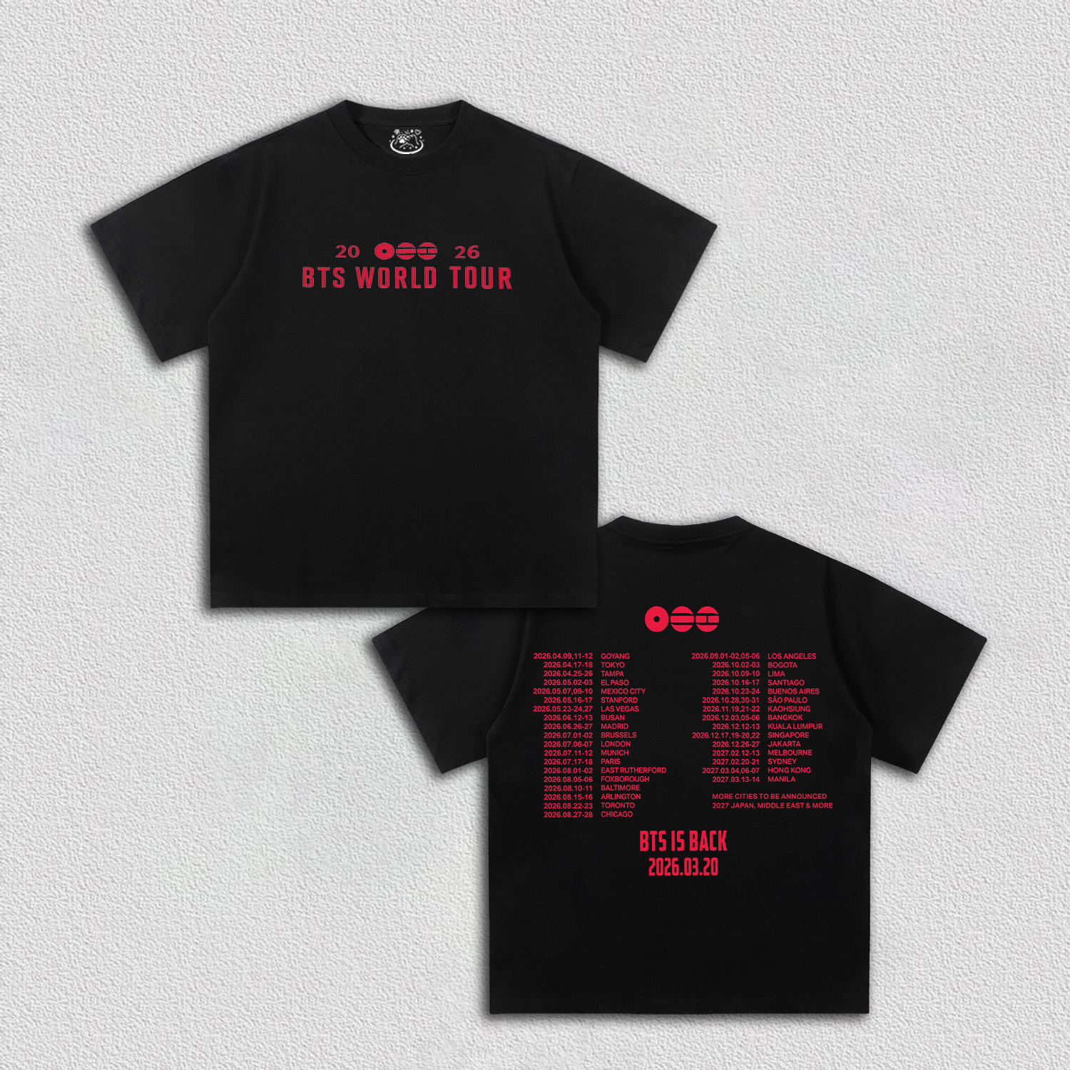 BTS TEE X5