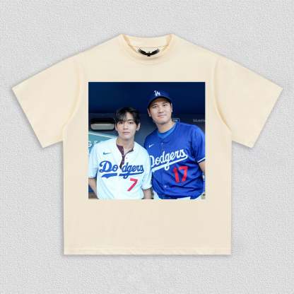 BTS' V & SHOHEI OHTANI TEE