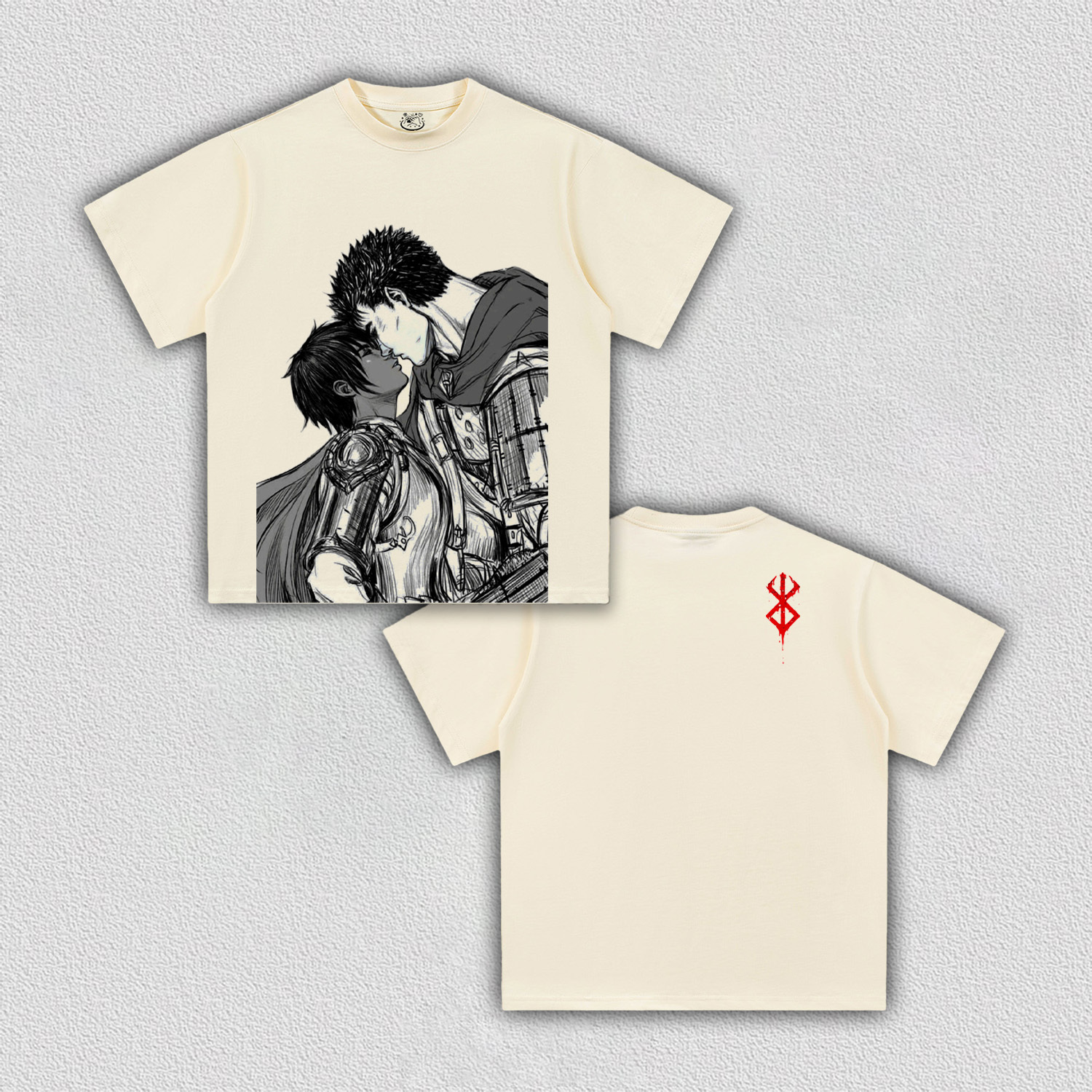 Berserk Guts&Casca TEE