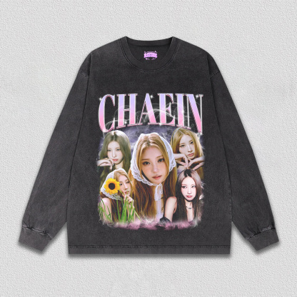 Purple Kiss Chaein TEE