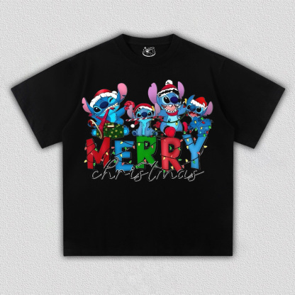 Christmas&Lilo & Stitch V1 TEE