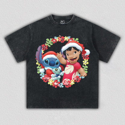 Christmas&Lilo & Stitch V3 TEE