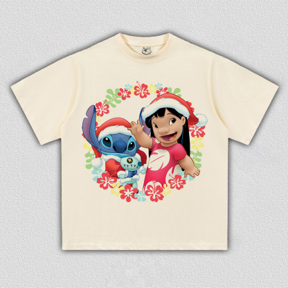 Christmas&Lilo & Stitch V3 TEE