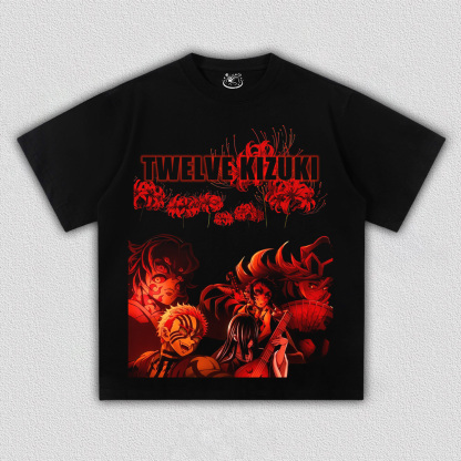 Demon Slayer Twelve Kizuki V6 TEE