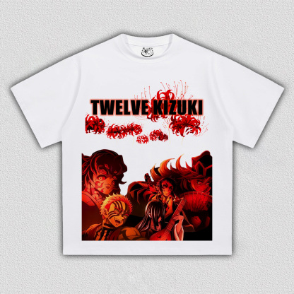 Demon Slayer Twelve Kizuki V6 TEE