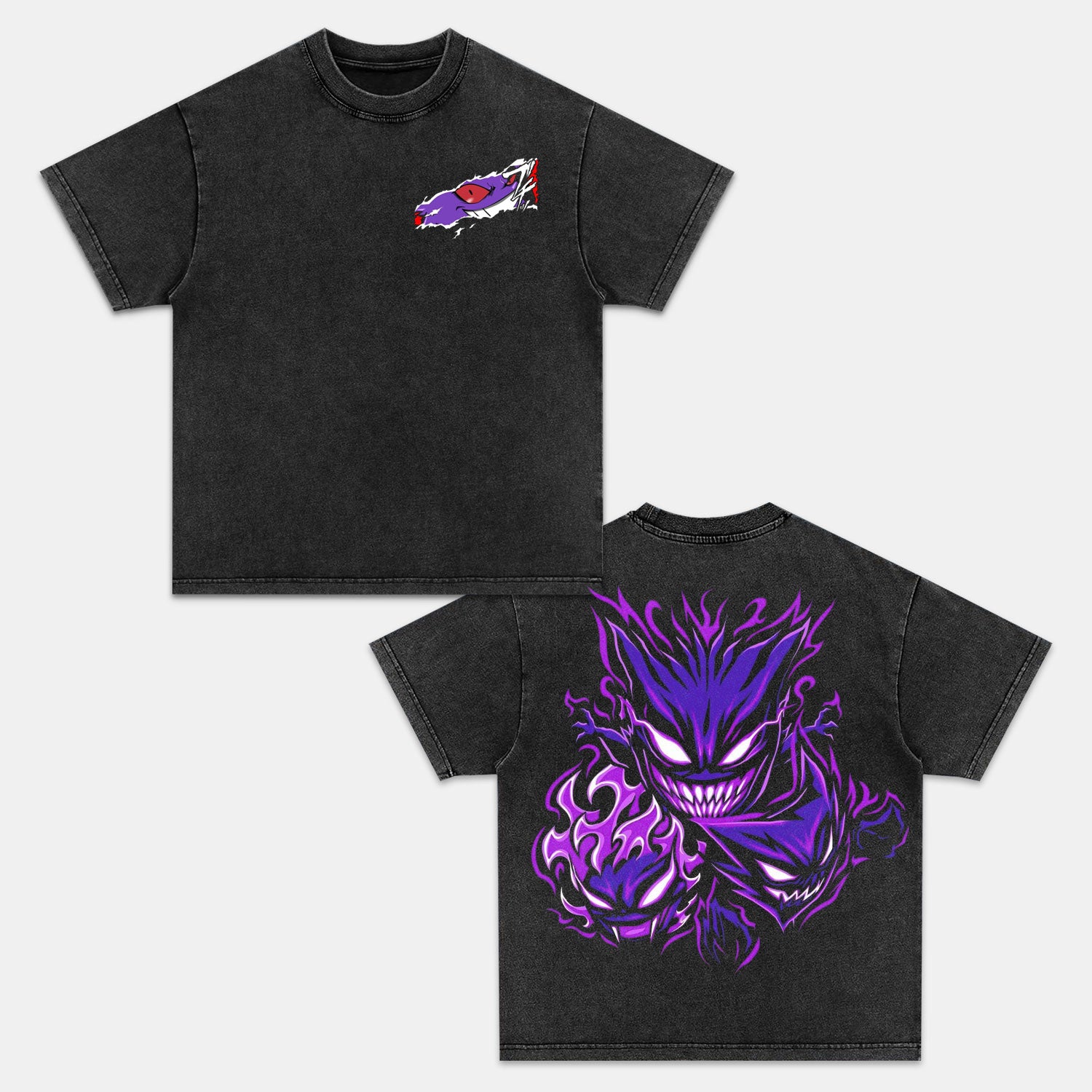 GENGAR UNISEX ANIME INSPIRED VINTAGE T-SHIRT丨POKÉMON-[DS]
