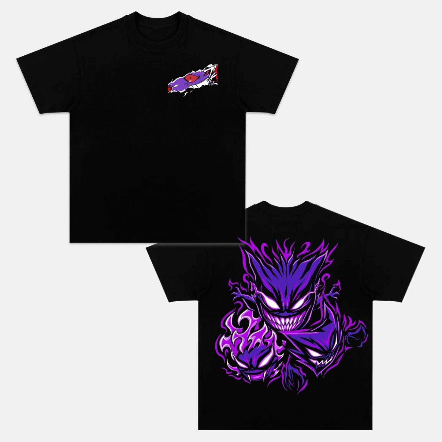 GENGAR UNISEX ANIME INSPIRED VINTAGE T-SHIRT丨POKÉMON-[DS]