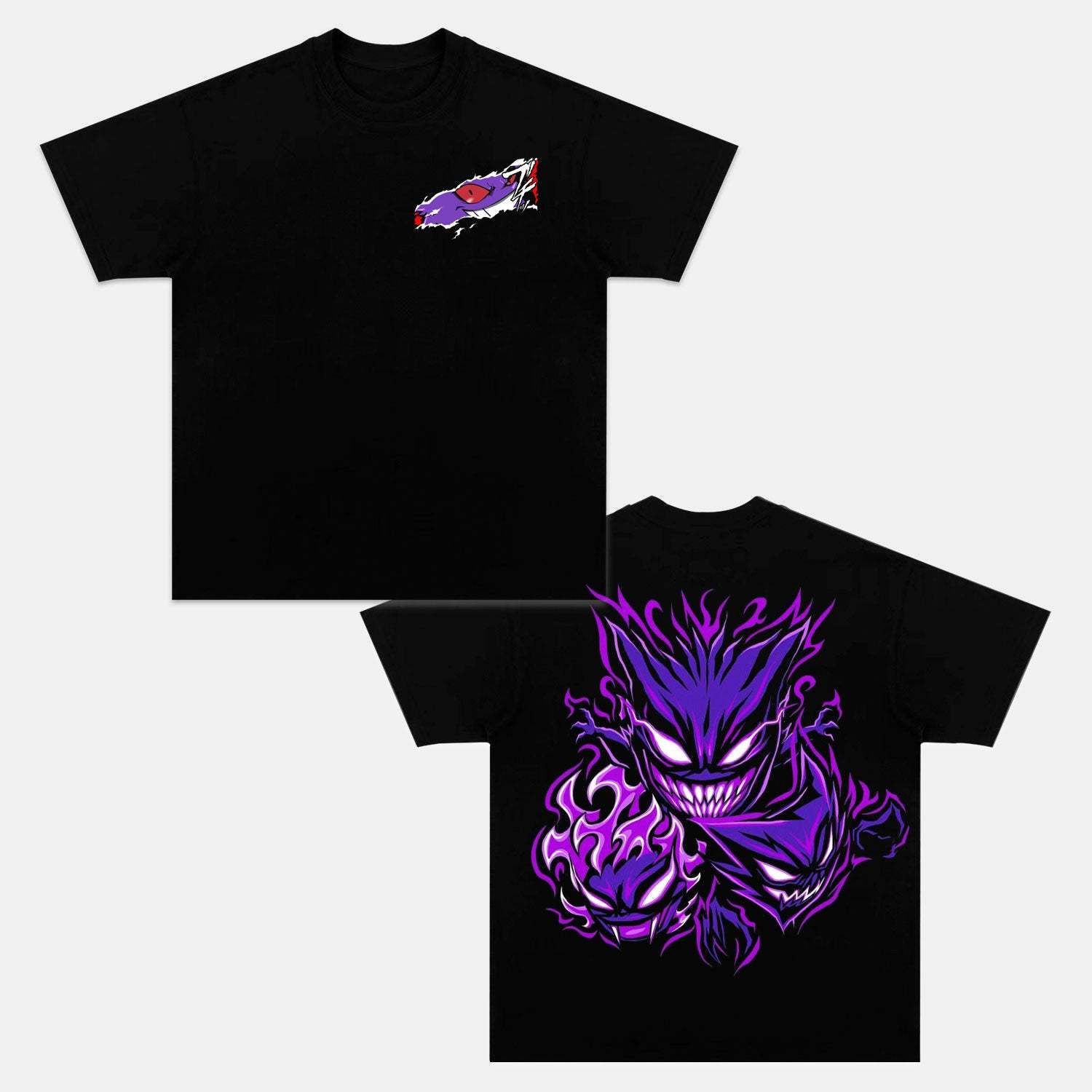 GENGAR UNISEX ANIME INSPIRED VINTAGE T-SHIRT丨POKÉMON-[DS]