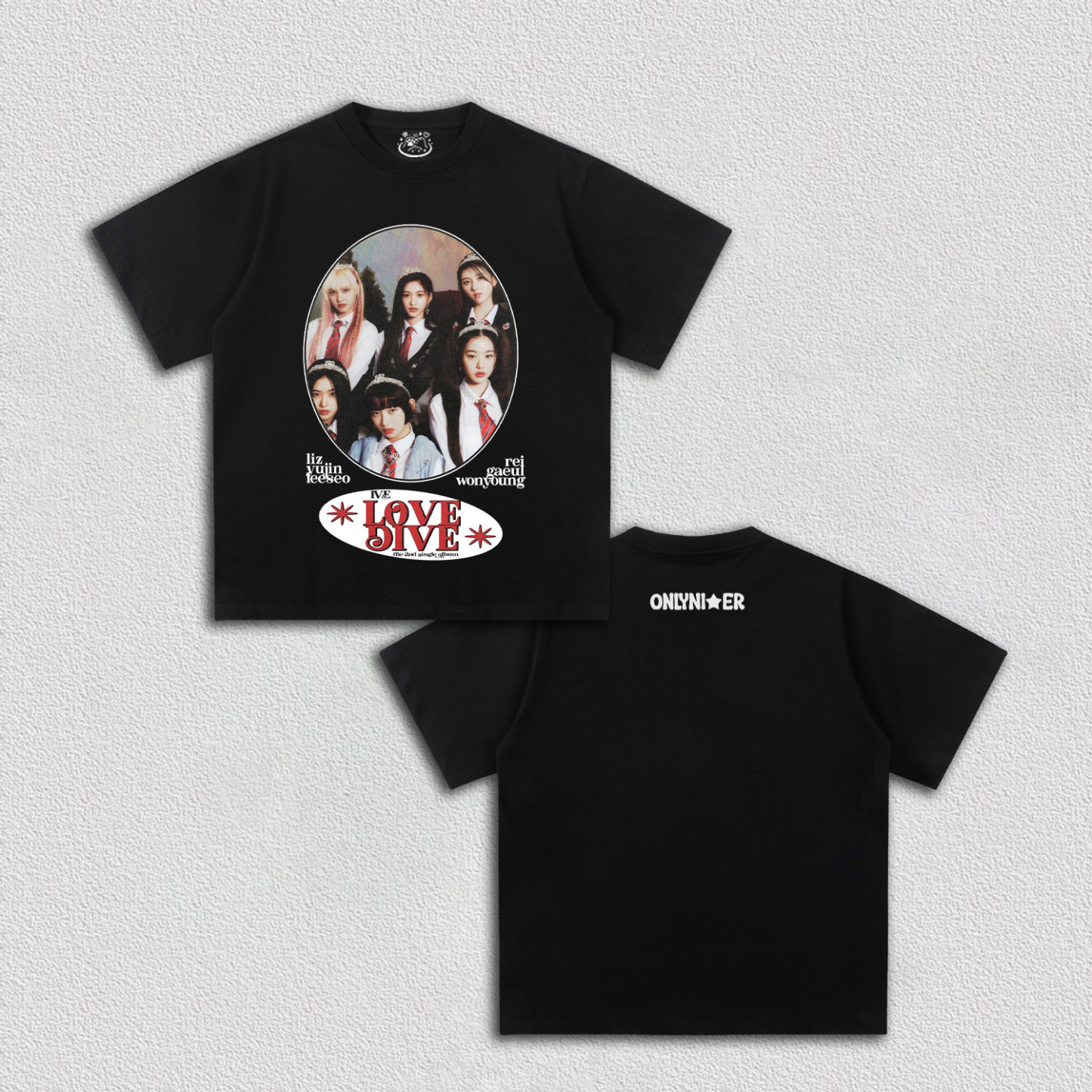 IVE x ONLYNICER TEE X1