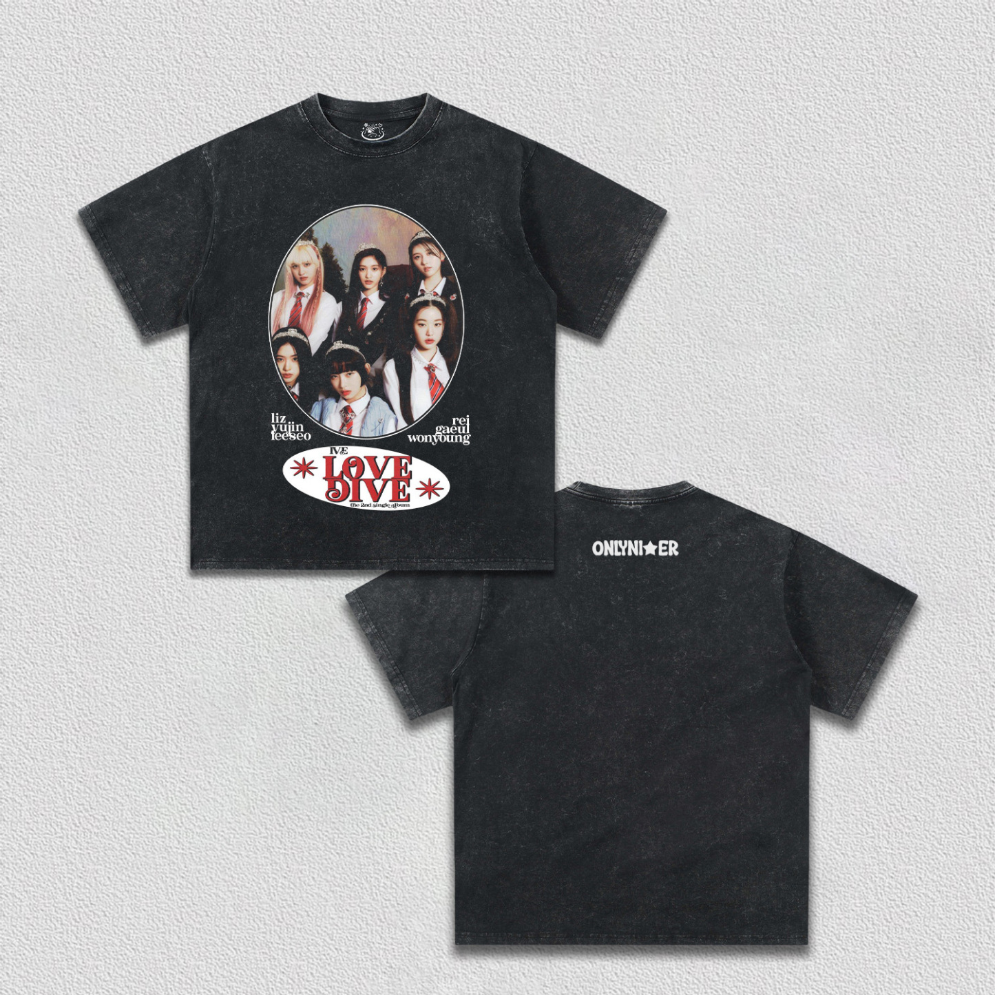 IVE x ONLYNICER TEE X1