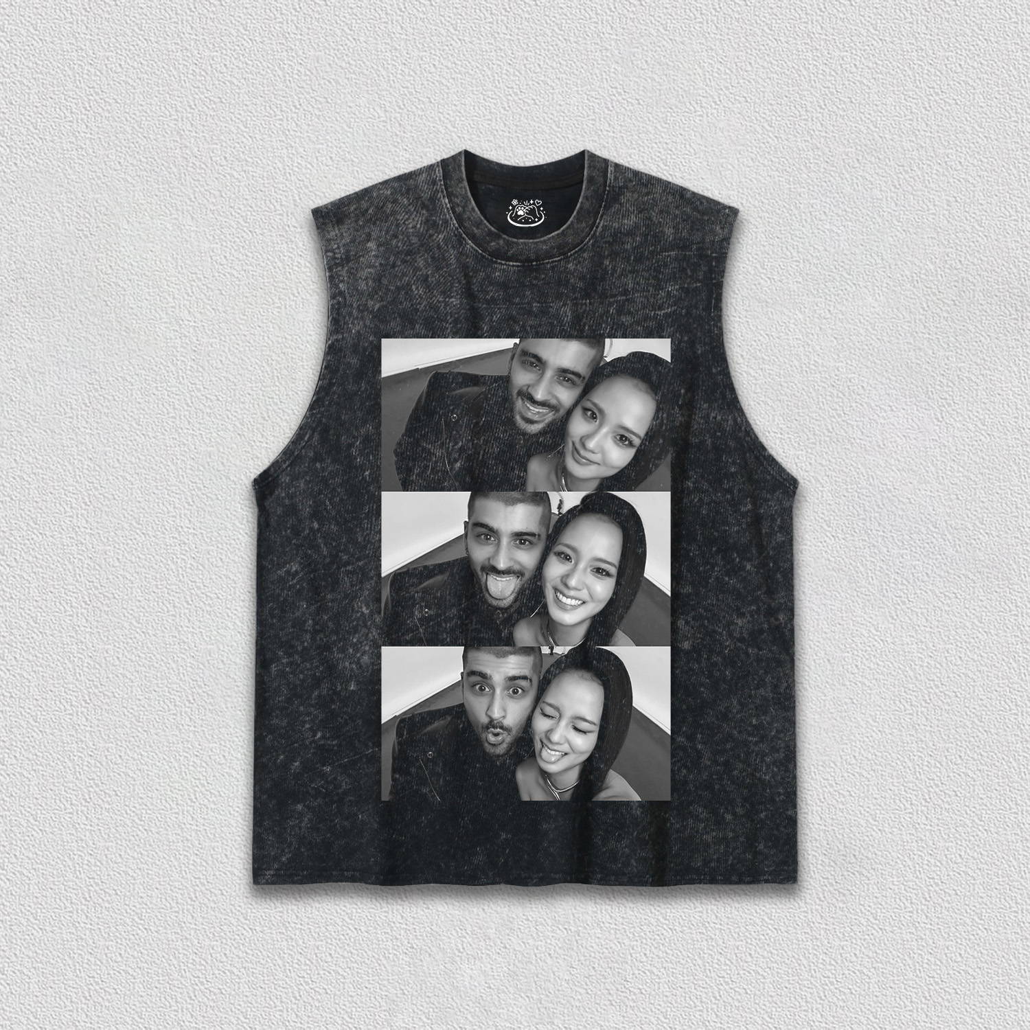 JISOO&ZAYN  EYESCLOSED TEE