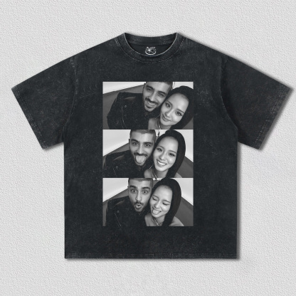 JISOO&ZAYN  EYESCLOSED TEE