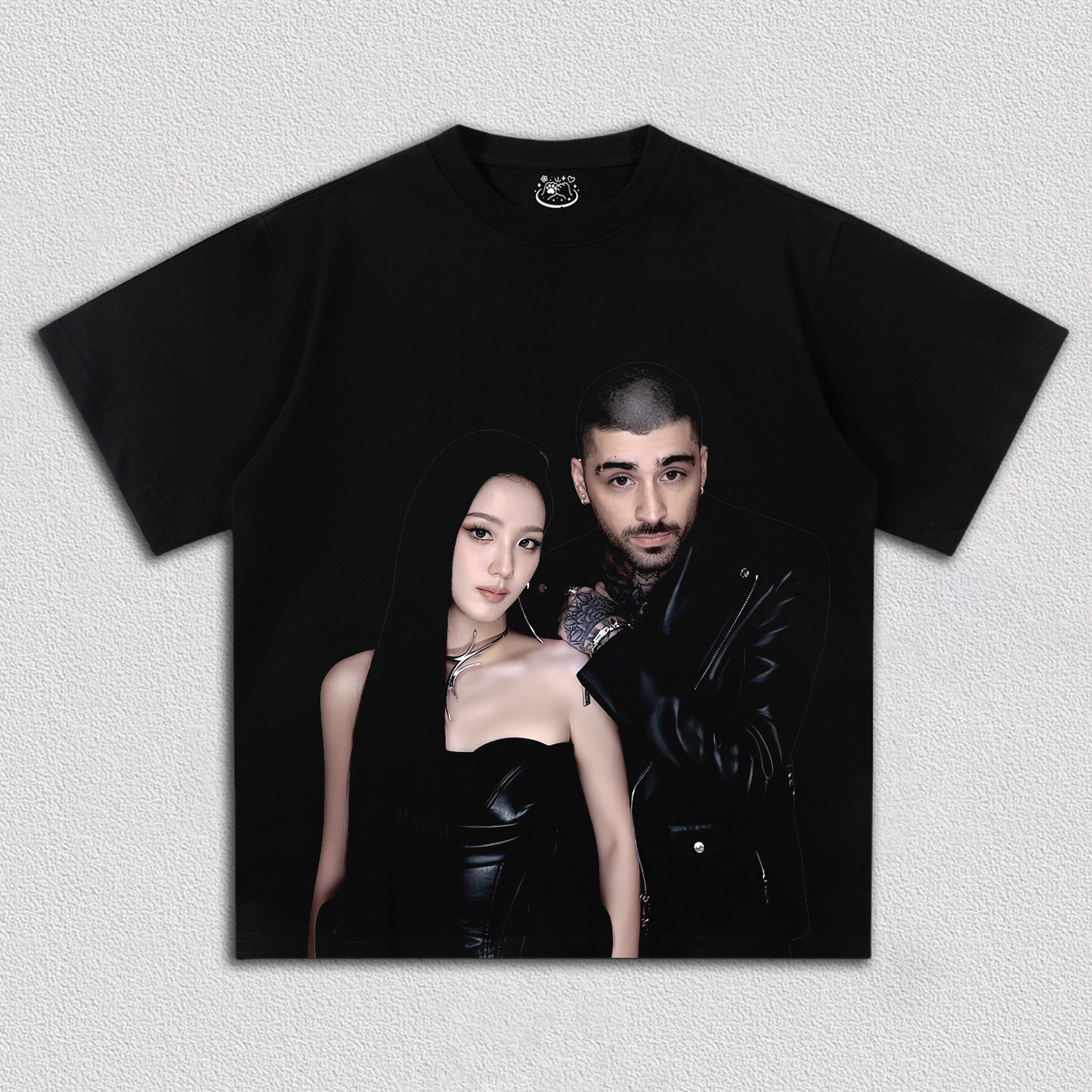 JISOO&ZAYN EYESCLOSED TEE