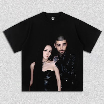 JISOO&ZAYN EYESCLOSED TEE