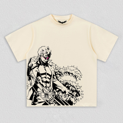 DOFLAMINGO ANIME INSPIRED VINTAGE TEE丨ONE PIECE-[FRONT]