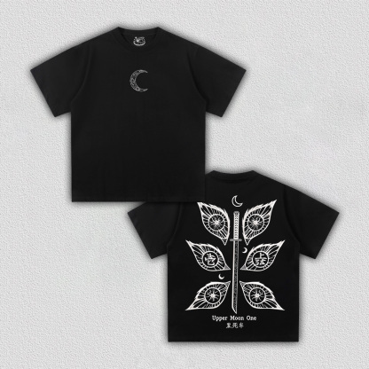 KOKUSHIBO DEMON SLAYER UNISEX WASHED T-SHIRT-[DS]