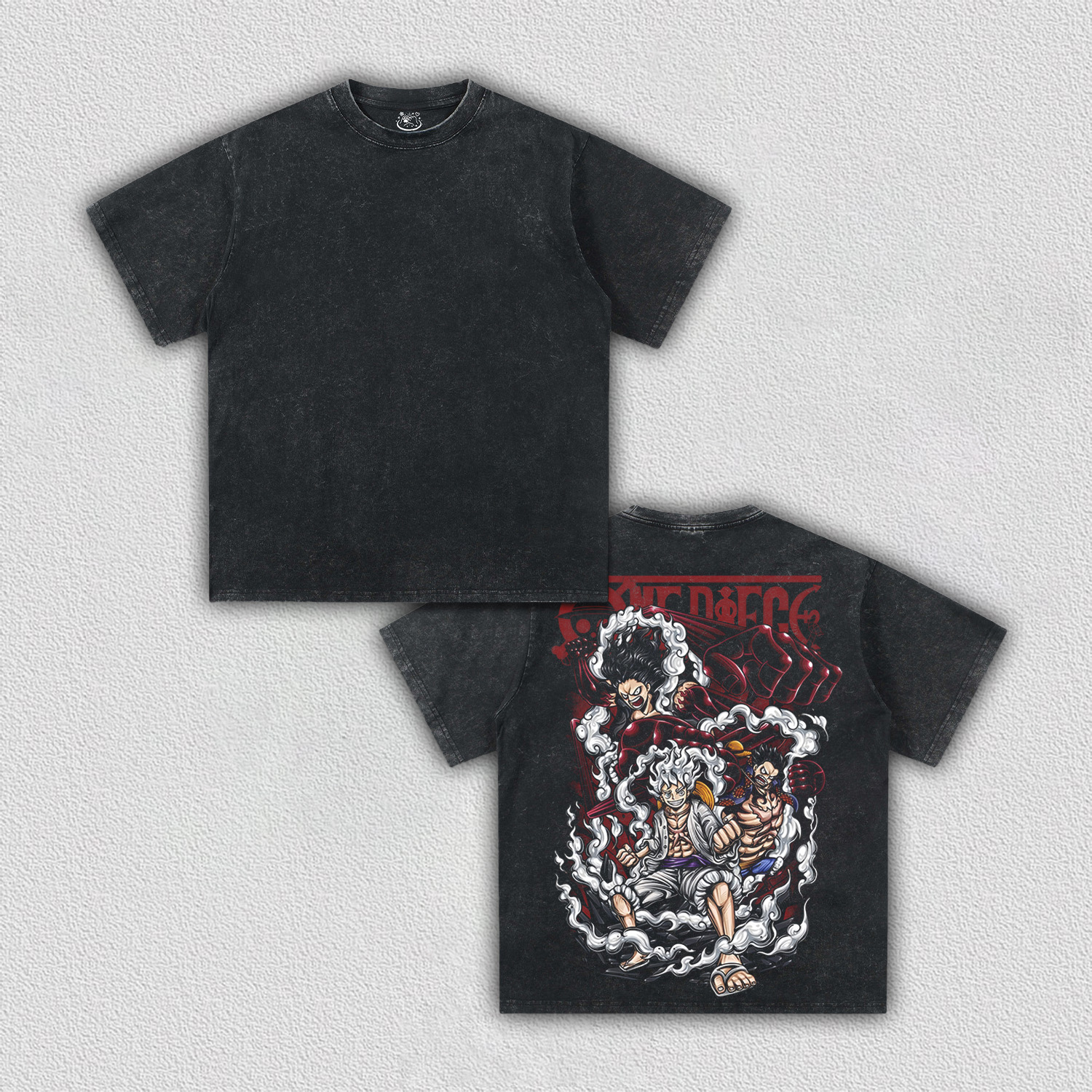 LUFFY ANIME INSPIRED VINTAGE TEE丨ONE PIECE-[BACK]