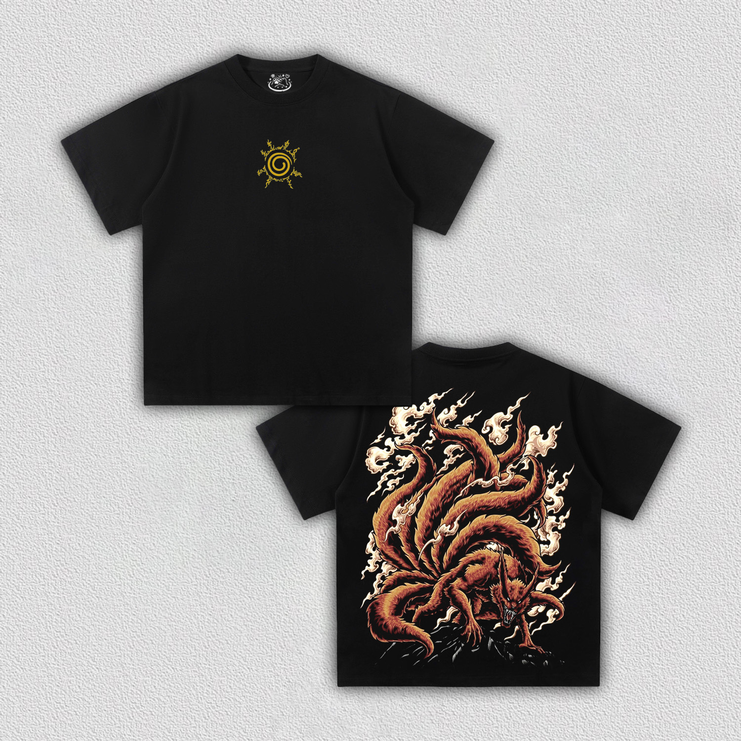 JINCHURIKI KURAMA NINE TAILED FOX NARUTO SHIPPUDEN OVERSIZETEE-[DS]