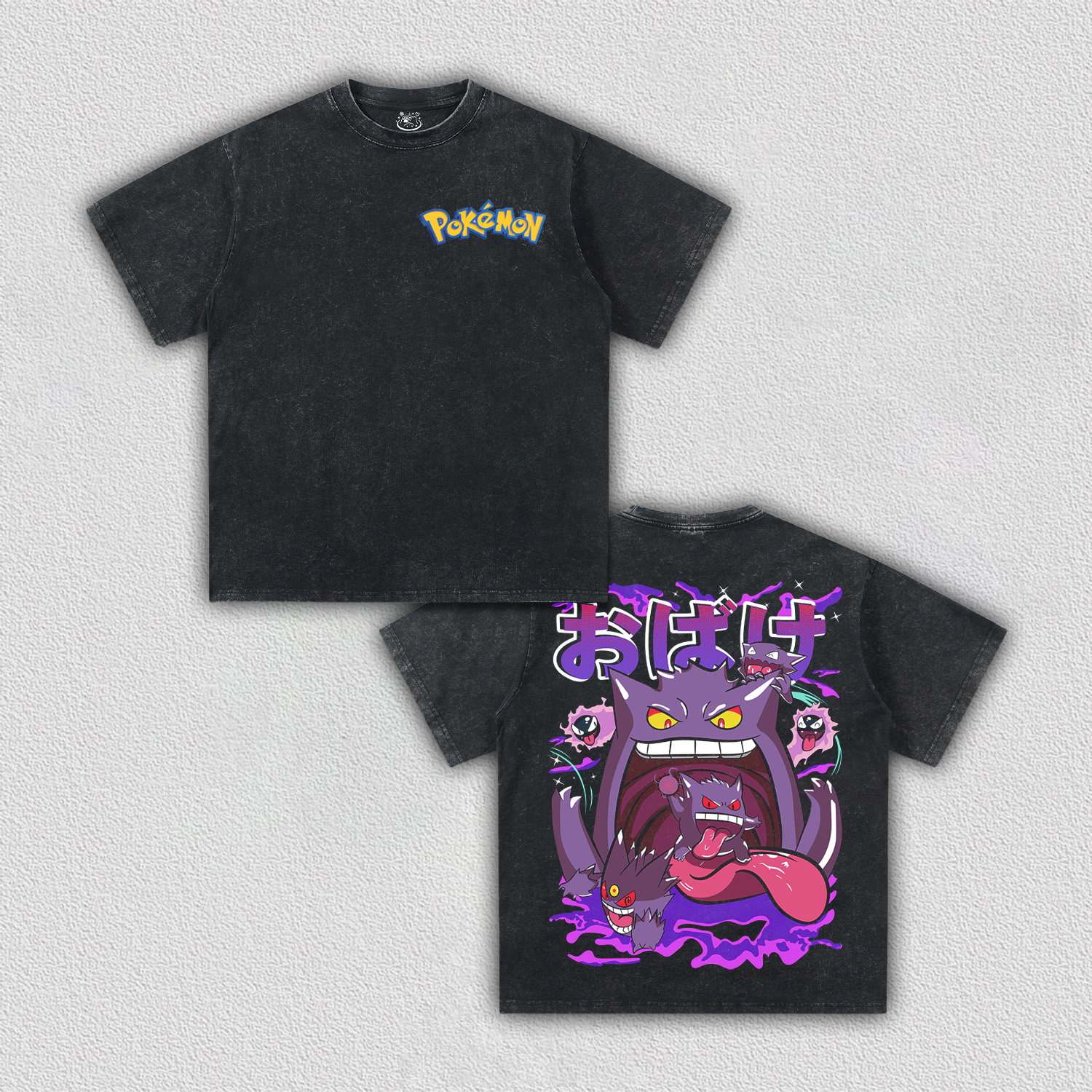 GENGAR UNISEX ANIME INSPIRED VINTAGE T-SHIRT丨POKÉMON-[DS]