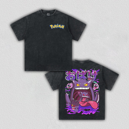 GENGAR UNISEX ANIME INSPIRED VINTAGE T-SHIRT丨POKÉMON-[DS]