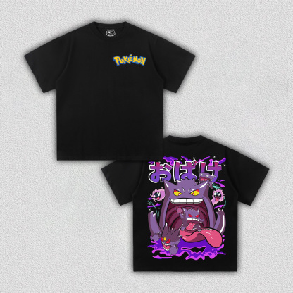 GENGAR UNISEX ANIME INSPIRED VINTAGE T-SHIRT丨POKÉMON-[DS]