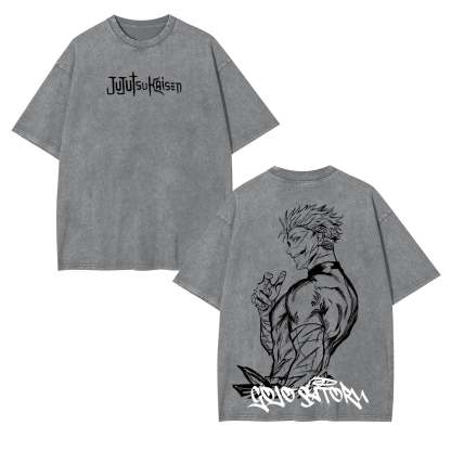 JUJUTSU KAISEN ANIME OVERSIZED TEE -[DS]