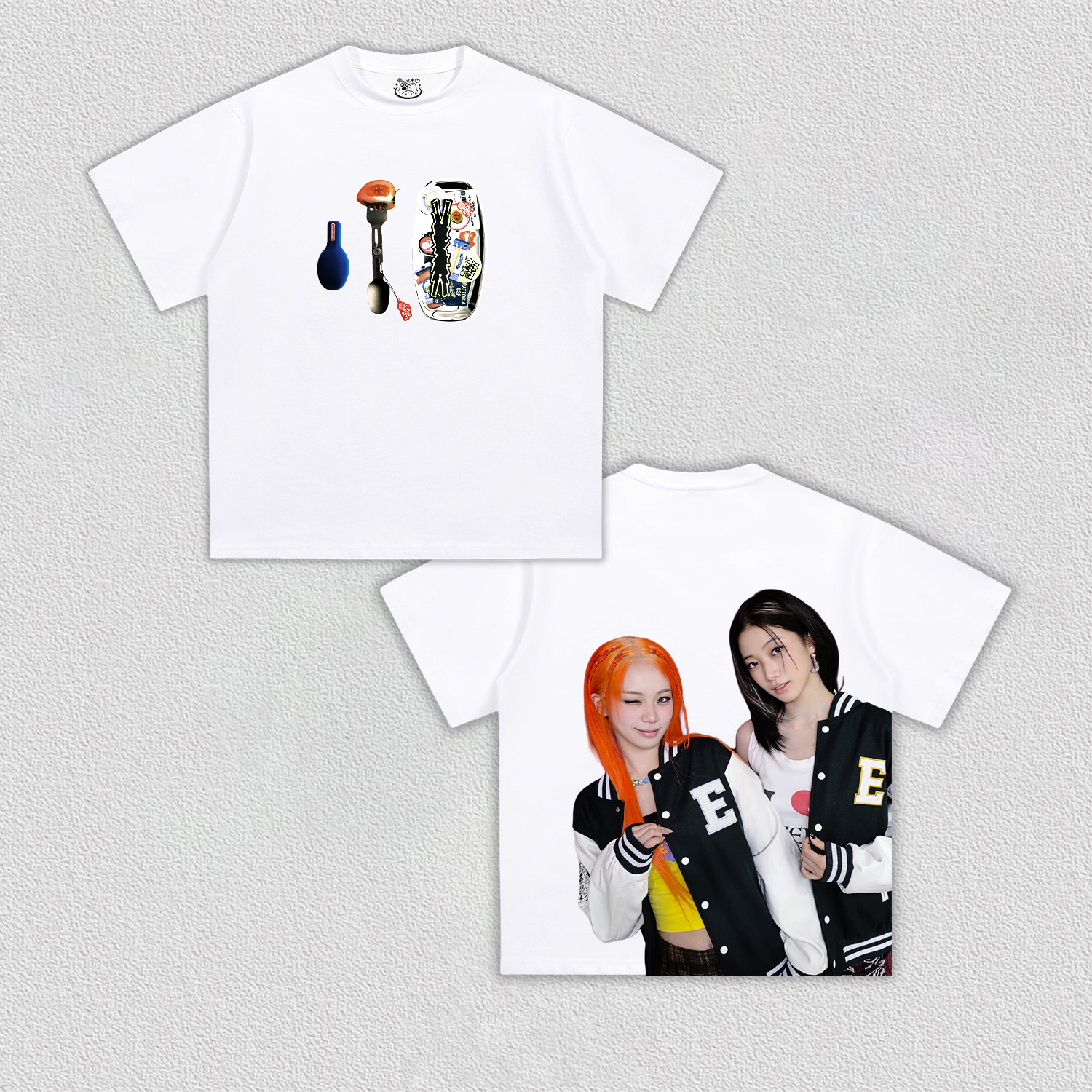 KAZUHA and CHAEWON TEE