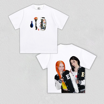 KAZUHA and CHAEWON TEE