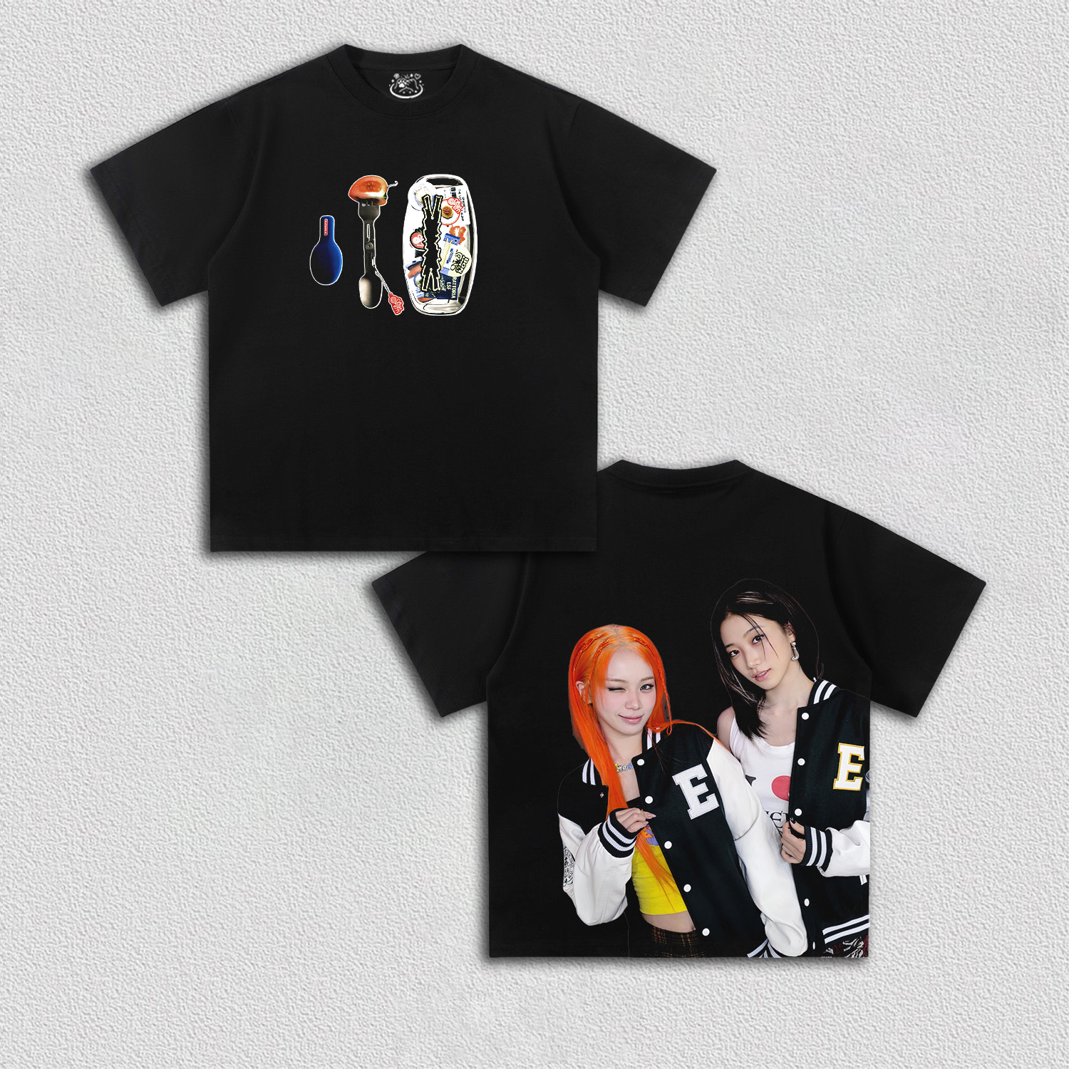 KAZUHA and CHAEWON TEE