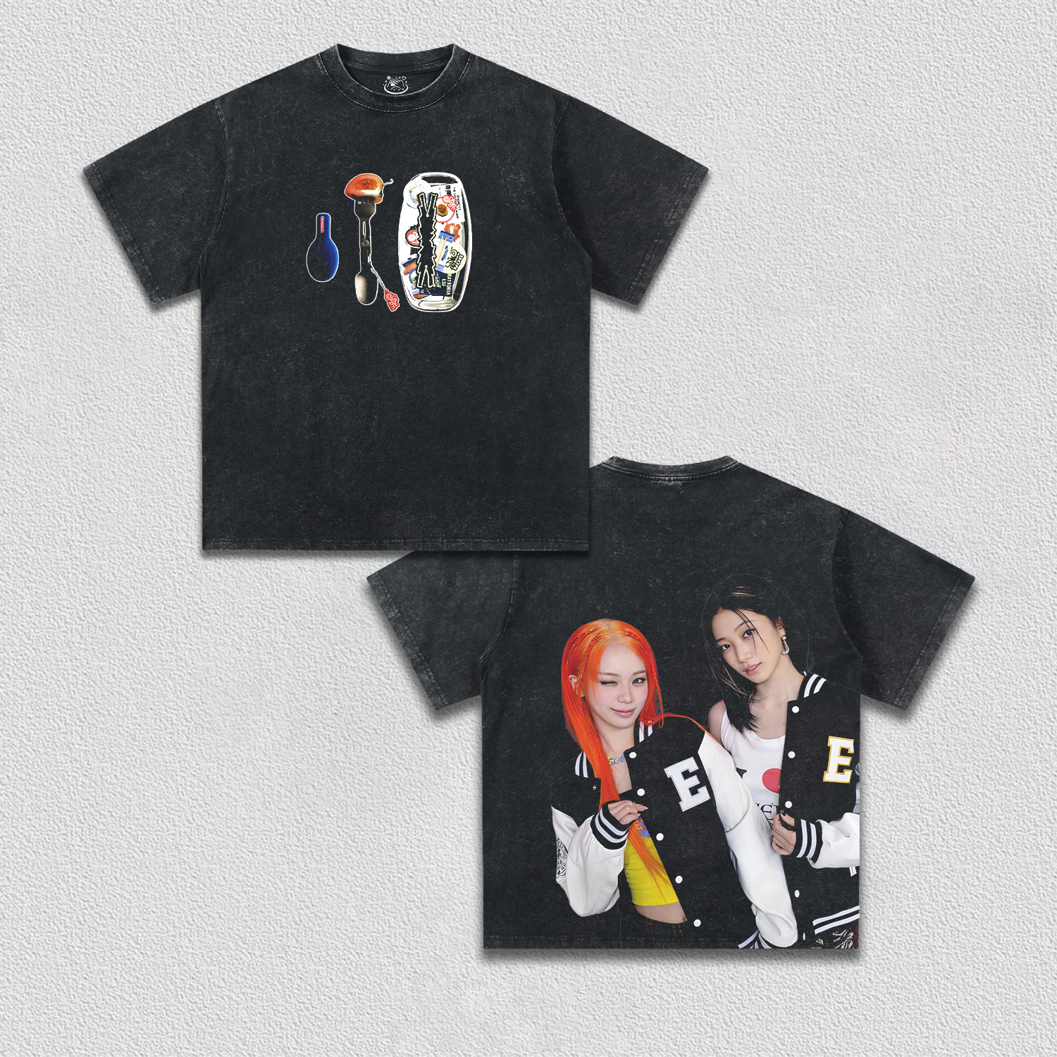 KAZUHA and CHAEWON TEE