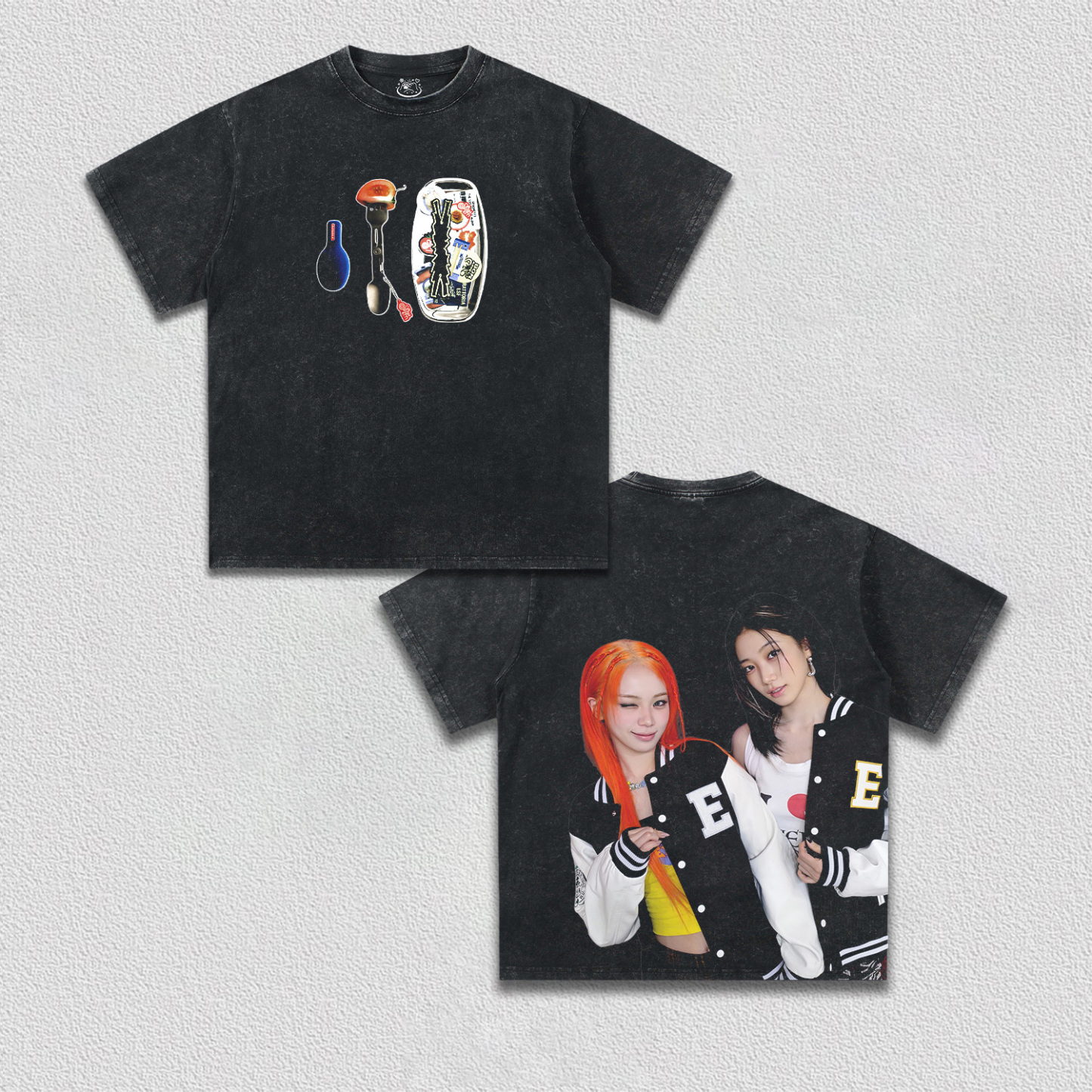 KAZUHA and CHAEWON TEE