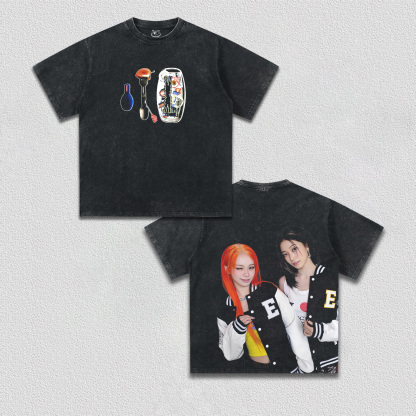 KAZUHA and CHAEWON TEE